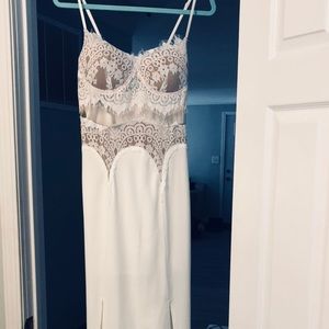 May and July Cream dress